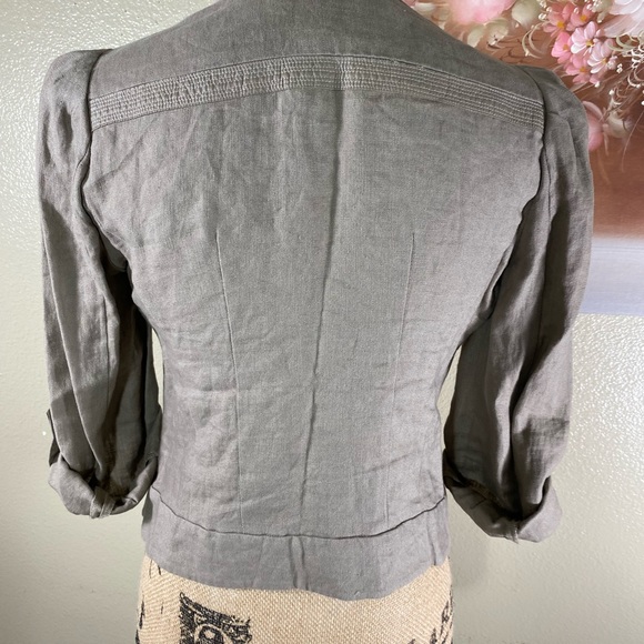 Luciano Dante Linen Top Size S - Picture 5 of 7